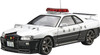 Aoshima The Patrol Car 1/24 No.1 NISSAN BNR34 SKYLINE GT-R Patrol Car '99 Plastic Model