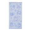 Pokemon Center Original Bath Towel Bubbly Hour Blue Pokemon