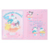 Sanrio Sanrio Characters A4 Clear File (Ice Cream Parlor)