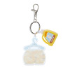 Sanrio Charm Key Chain Pom Pom Purin (Sanrio Laundry Day)
