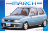 Fujimi Inch Up 1/24 Nissan March AK11 3-door G# Plastic Model