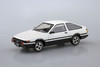 Aoshima The Snap Kit 1/32 Toyota Sprinter Trueno (Hitech Two-Tone B/W) Plastic Model