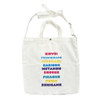 Pokemon Center Original Pokemon Friends 2WAY White Tote Bag
