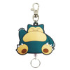 Pokemon Center Rubber Reel Keychain Snorlax