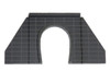 Advance 0001 Tunnel Portal for Single Track (Concrete) Assembly Kit 2 Sets (Z scale)