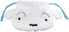 T's Factory Crayon Shin-chan Plush Drawstring Poach Shiro