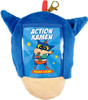 T's Factory Crayon Shin-chan Plush Toy Pass Holder with Reel Action Mask
