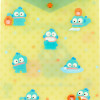 Sanrio Clear File with Pockets Hangyodon