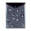 Sanrio Clear File with Pockets Kuromi