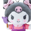 Sanrio Plush Mascot Holder Kuromi (Sanrio Dagashi Honpo)
