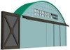 Greenmax 2220 Hangar (Warehouse) (N scale)