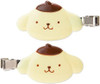 Sanrio Pom Pom Purin Hair Clips