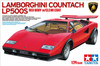 Tamiya 1/24 Lamborghini Countach LP500S Red Body w/Clear Coat Plastic Model