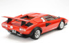 Tamiya 1/24 Lamborghini Countach LP500S Red Body w/Clear Coat Plastic Model