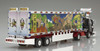 Aoshima Decoration Truck 1/64 Mini Deco NEXT No.1 Dosukoi Gonta (Large Trailer) Plastic Model
