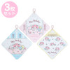 Sanrio Hand Towels with Loops (Set of 3) My Melody