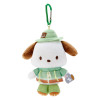 Sanrio Plush Mascot Holder (Cute Camping) Pochacco