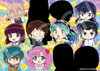 Epoch 04-109 Jigsaw Puzzle Urusei Yatsura Sparkling SD Characters (216 S-Pieces)