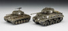 Hasegawa 1/72 M4A3E8 Sherman & M24 Chafee US Tank Set Plastic Model