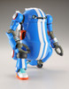 Hasegawa 1/20 Mechatro WeGo  No.05 Sports Blue Plastic Model