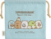 San-x Sumikko Gurashi Drawstring Pouch CA24905