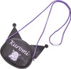 Hatakeyama Shoji Sanrio Pouch With Neck Strap - Kuromi Face