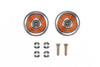 Tamiya 95643 Mini 4WD 40th Anniv. 19mm All Aluminum Bearing Roller Set