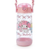 Sanrio Water Bottle with Straw My Melody