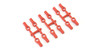 Kyosho LA43RB Ball End (5.8mm/Red)