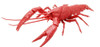 Fujimi Research Series Procambarus Clarkii / Louisiana Crawfish Special Version (Metallic Red) Plastic Model