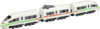 Rokuhan ST014-2 Z Shorty DB ICE3 BR406 Green Stripes 3 Cars Set (Z Scale)
