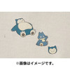 Pokemon Center Original irodo Fabric Transfer Sticker - Munchlax Snorlax