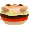 Kawada Rilakkuma Chairoikoguma Hamburger Plush Toy