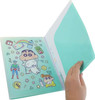 T's Factory Crayon Shin-chan A4 Clear File 6 Piece Hard Cover