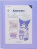 T's Factory Sanrio Hardcover 6 Pieces Clear Holder Kuromi