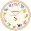 T's Factory Pokemon Center Wall Clock Eevee Friends