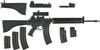 Tomytec Military Series 1/12 Little Armory LA087 AR18 Type Plastic Model