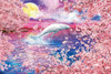 Epoch 13-047s Jigsaw Puzzle Jennifer Studio Sakura Cherry Blossom Miracle (Glow in the Dark) (1000 Pieces)