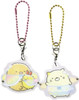 T's Factory Sumikko Gurashi Clear Pair Acrylic Key Chain Tonkatsu Neko