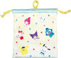 T's Factory Sanrio Drawstring Bag with Inner Pocket Mix