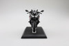 Aoshima SKYNET 1/12 KAWASAKI Ninja ZX-25R (Metallic Spark Black x Pearl Flat Stardust White) Finished Model