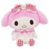 Nakajima Sanrio Characters Checkered Plush Doll My Melody