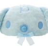 Sanrio Face-shaped Cushion Cinnamoroll  (Sky Blue Candy Design)