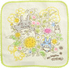 Marushin My Neighbor Totoro Full Embroidery Mini Towel Spring Bouquet