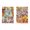 Pokemon Center Original Set of 2 A4 Clear Files Pokemon Christmas Toy Factory