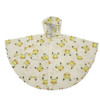 Pokemon Center Original Monpoke Kids Beige Rain Poncho Pikachu