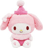Nakajima Sanrio Plush Toy S My Melody Wearing Knitted Cap