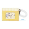Pokemon Center Original Single Pass Case with Reel PokePeace Yellow
