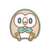 Pokemon Center Original Rubber Clip PokePeace Rowlet