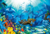 Epoch 31-738 Jigsaw Puzzle Ocean Treasures David Miller (Glow in the Dark)  (1053 S-Pieces)